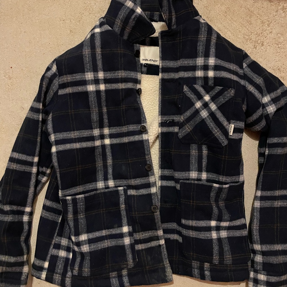 Flannel Fleece Overshirt/Shacket